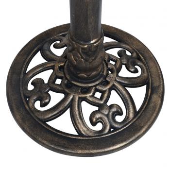Sonnenuhr Bronze 35,5 x 82 cm Kunststoff
