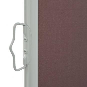 Ausziehbare Seitenmarkise 100x300 cm Braun 