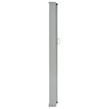 Ausziehbare Seitenmarkise 80×300 cm Rot