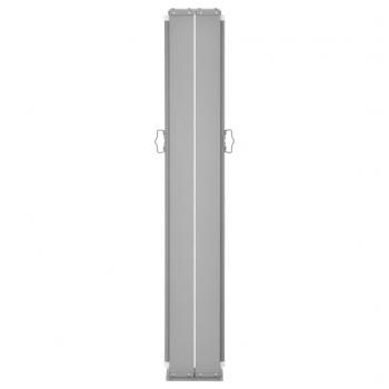 Ausziehbare Seitenmarkise Doppelt 170 x 600 cm Creme