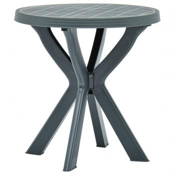 ARDEBO.de - Bistrotisch Grün Ø70 cm Kunststoff