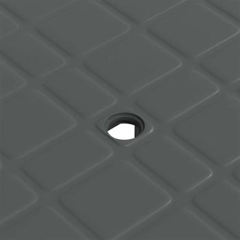 Gartentisch Anthrazit 80x75x72 cm Kunststoff