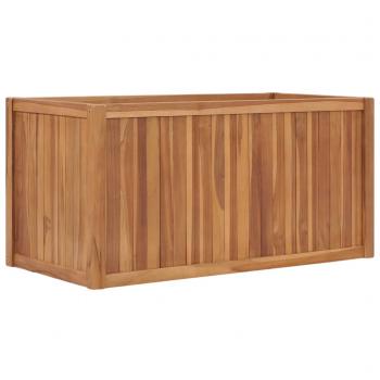 ARDEBO.de - Hochbeet 100x50x50 cm Massivholz Teak