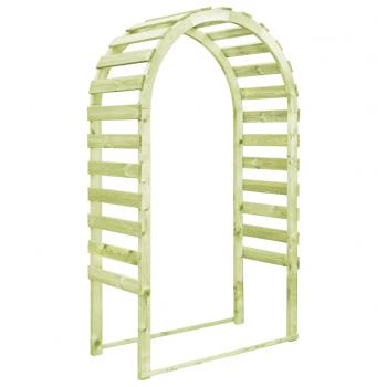 ARDEBO.de - Gartenpergola 130×60×230 cm Kiefernholz Imprägniert