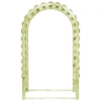 Gartenpergola 130×60×230 cm Kiefernholz Imprägniert