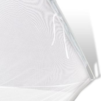 Mongolei Netz Moskitonetz 2 Türen 200 x 150 x 145 cm weiß