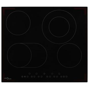 ARDEBO.de - Glaskeramik-Kochfeld mit 4 Platten Touch Control 6600 W