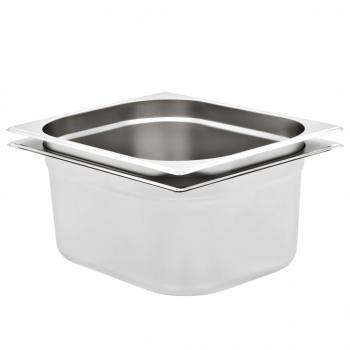 ARDEBO.de - Gastronormbehälter 2 Stk. GN 1/2 150 mm Edelstahl 