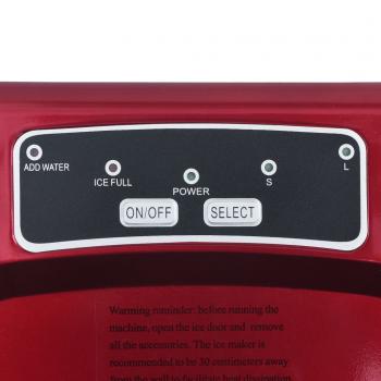 Eiswürfelbereiter Rot 1,4 L 15 kg / 24 h