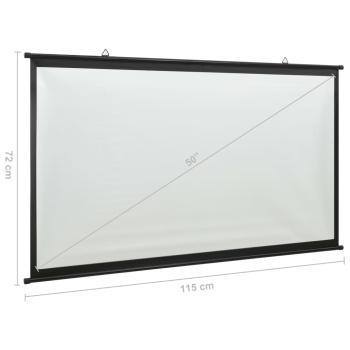 Beamer Leinwand 50" 16:9