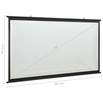 Beamer Leinwand 84" 16:9