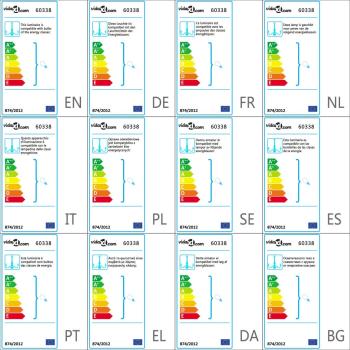 Kronleuchter mit 2300 Kristallen Weiß