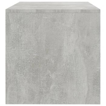 TV-Schrank Betongrau 100x40x40 cm Holzwerkstoff