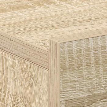 Hängender Nachttisch Sonoma-Eiche 40x30x15 cm Holzwerkstoff