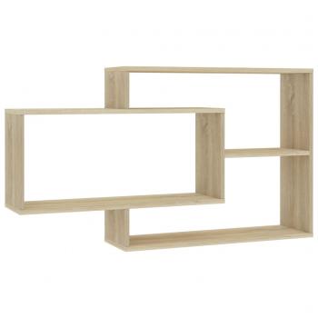 Wandregale Sonoma-Eiche 104x20x58,5 cm Holzwerkstoff