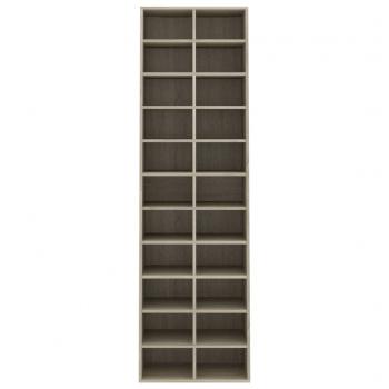 Schuhschrank Sonoma-Eiche 54x34x183 cm Holzwerkstoff