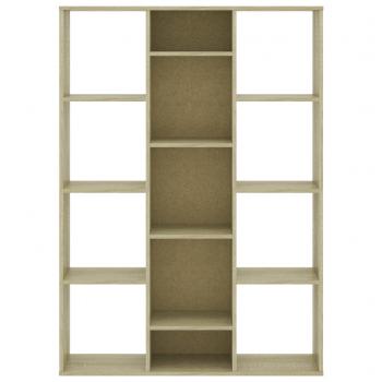 Raumteiler/Bücherregal Sonoma-Eiche 100x24x140 cm Holzwerkstoff