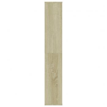 Raumteiler/Bücherregal Sonoma-Eiche 100x24x140 cm Holzwerkstoff