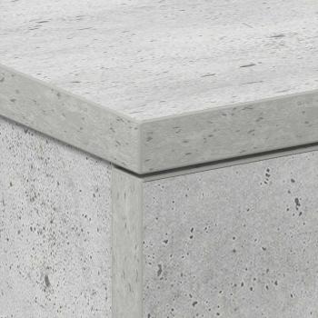 Nachttisch Betongrau 38x35x56 cm Holzwerkstoff