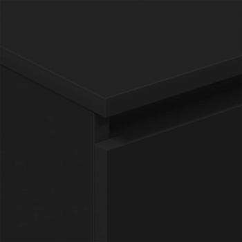 Sideboard Schwarz 60x35x98,5 cm Holzwerkstoff