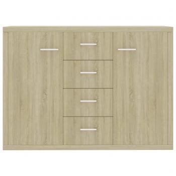 Sideboard Sonoma-Eiche 88x30x65 cm Holzwerkstoff