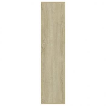 Bücherregal Sonoma-Eiche 50x25x106 cm Holzwerkstoff