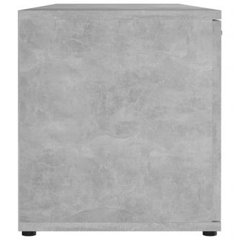 TV-Schrank Betongrau 120x34x37 cm Holzwerkstoff