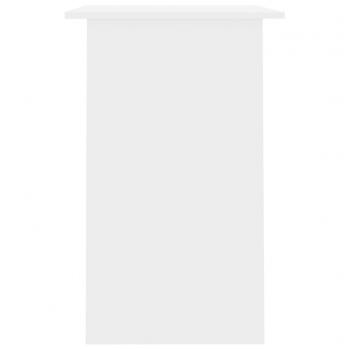 Schreibtisch Hochglanz-Weiß 90x50x74 cm Holzwerkstoff