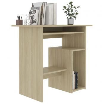 Schreibtisch Sonoma-Eiche 80x45x74 cm Holzwerkstoff