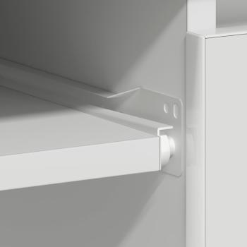 Schreibtisch Weiß 90x45x76 cm Holzwerkstoff