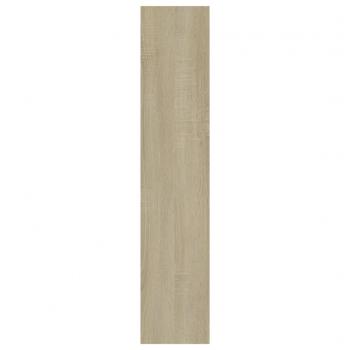 Wandregal Sonoma-Eiche 90x16x78 cm Holzwerkstoff