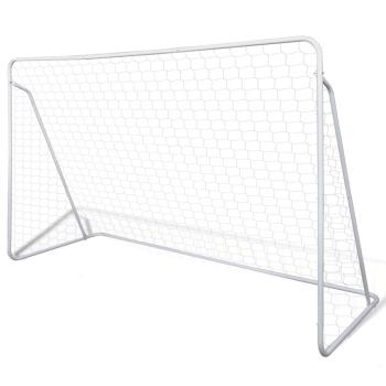 ARDEBO.de - Fußballtor 240x90x150 cm Stahl Hochwertig