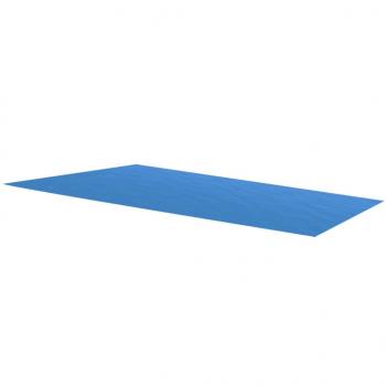 ARDEBO.de - Rechteckige Pool-Abdeckung PE Blau 300 x 200 cm