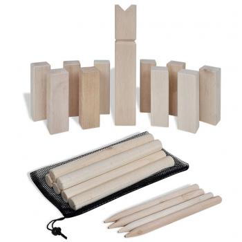 Kubb-Spielset Holz