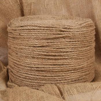 ARDEBO.de - Seil 100% Jute 6 mm 500 m