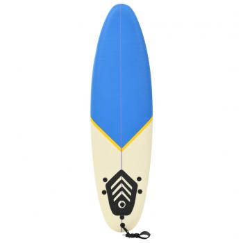 Surfbrett 170 cm Blau und Creme