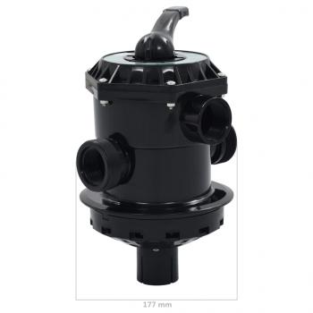 Mehrwegeventil für Sandfilter ABS 1,5 " 6-Wege 
