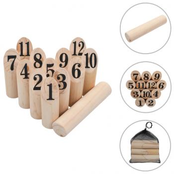 ARDEBO.de - Kubb Spielset Holz