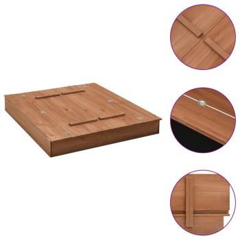 ARDEBO.de - Sandkasten Tannenholz 95×90×15 cm