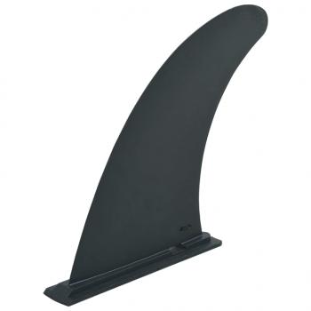 ARDEBO.de - Mittelflosse für SUP-Board 18,3 x 21,2 cm Kunststoff Schwarz