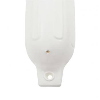 Bootsfender 4 Stk. Weiß 41 x 11,5 cm PVC