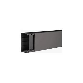 ARDEBO.de Hager LF6011009011 Leitungsführungskanal PVC, 60x110mm, Länge 2m, graphitschwarz