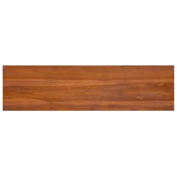 TV-Schrank 112x30x37 cm Massivholz Teak
