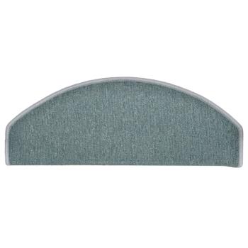 Treppenmatten 15 Stk. Blau 65x24x4 cm