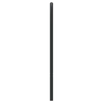 Ersatz-Kopfteil Metall Schwarz 100 cm
