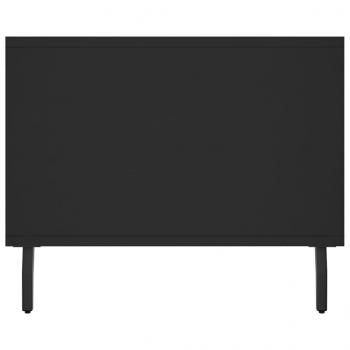 Couchtisch Schwarz 102x50x40 cm Holzwerkstoff