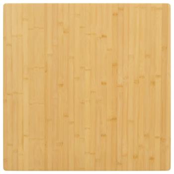 ARDEBO.de - Tischplatte 70x70x1,5 cm Bambus