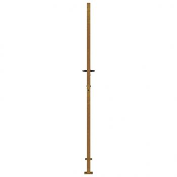 Gartentor 105x205 cm Cortenstahl Gras-Design