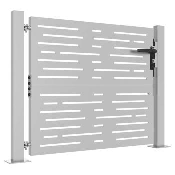 Gartentor 105x105 cm Cortenstahl Quadratisches Design