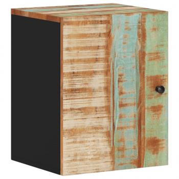 ARDEBO.de - Bad-Wandschrank 38x33x48 cm Altholz Massiv